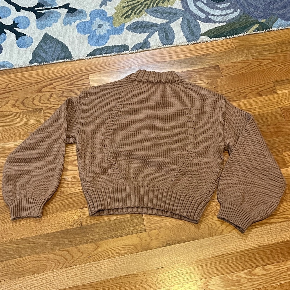 Anthropologie Pippa Mock-Neck Sweater Icon Edition Size Medium NWOT - Picture 13 of 14